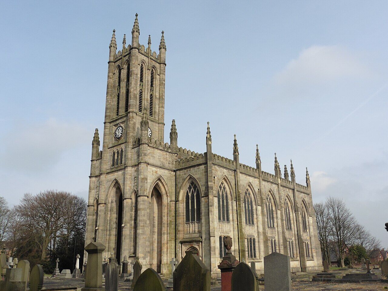 Stand, Whitefield, All Saints